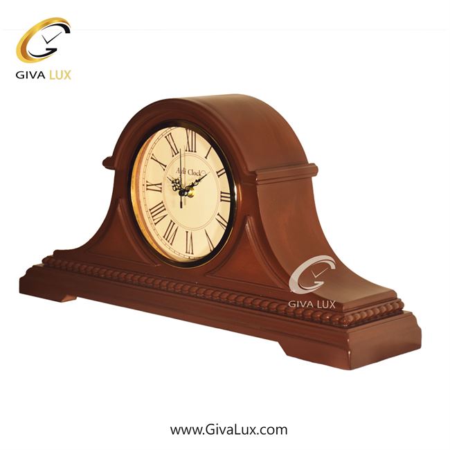 ساعت رومیزی اورجینال آیلی چوب-آلیاژ فلزی قهوه ای| کد رفرنس 666A