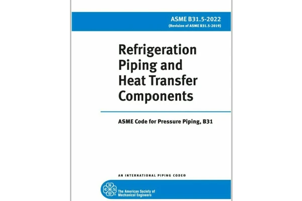 دانلود استاندارد ✅ ASME B31.5 2022 💥Refrigeration Piping and Heat Transfer component - کتابخانه مجازی واتیکان