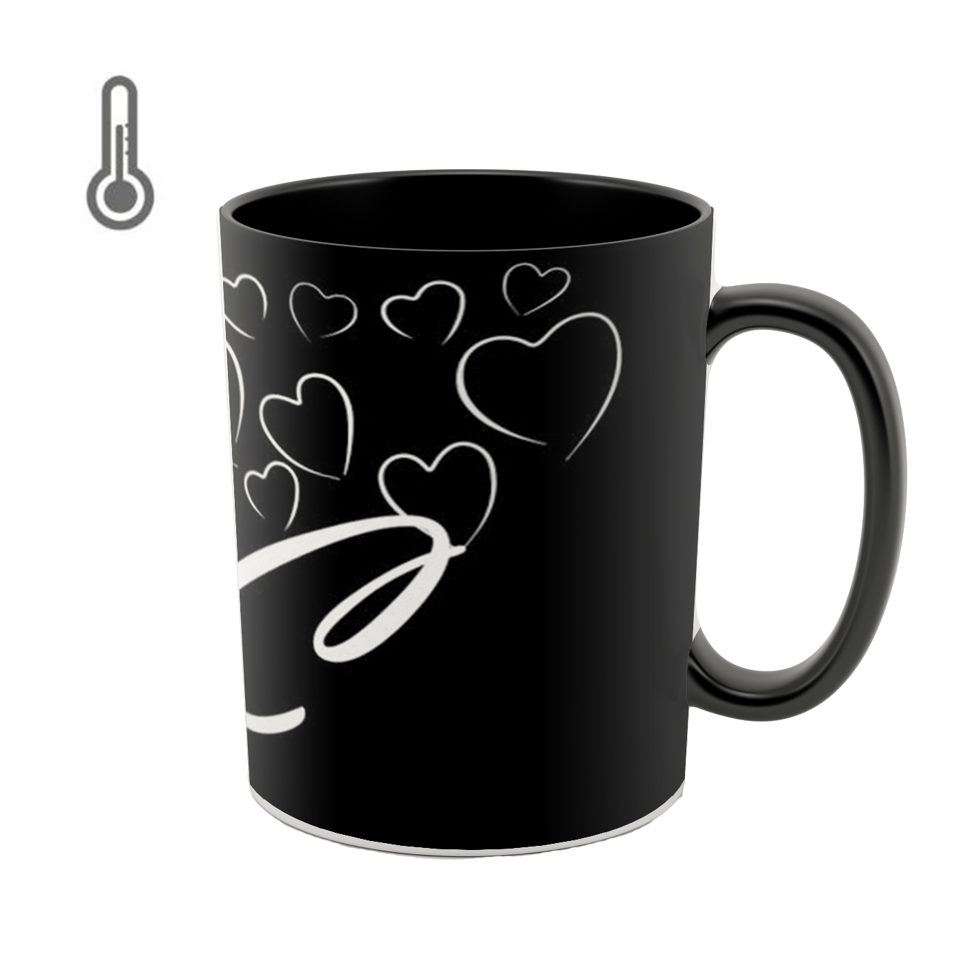 ماگ حرارتی طرح قلب مدل C