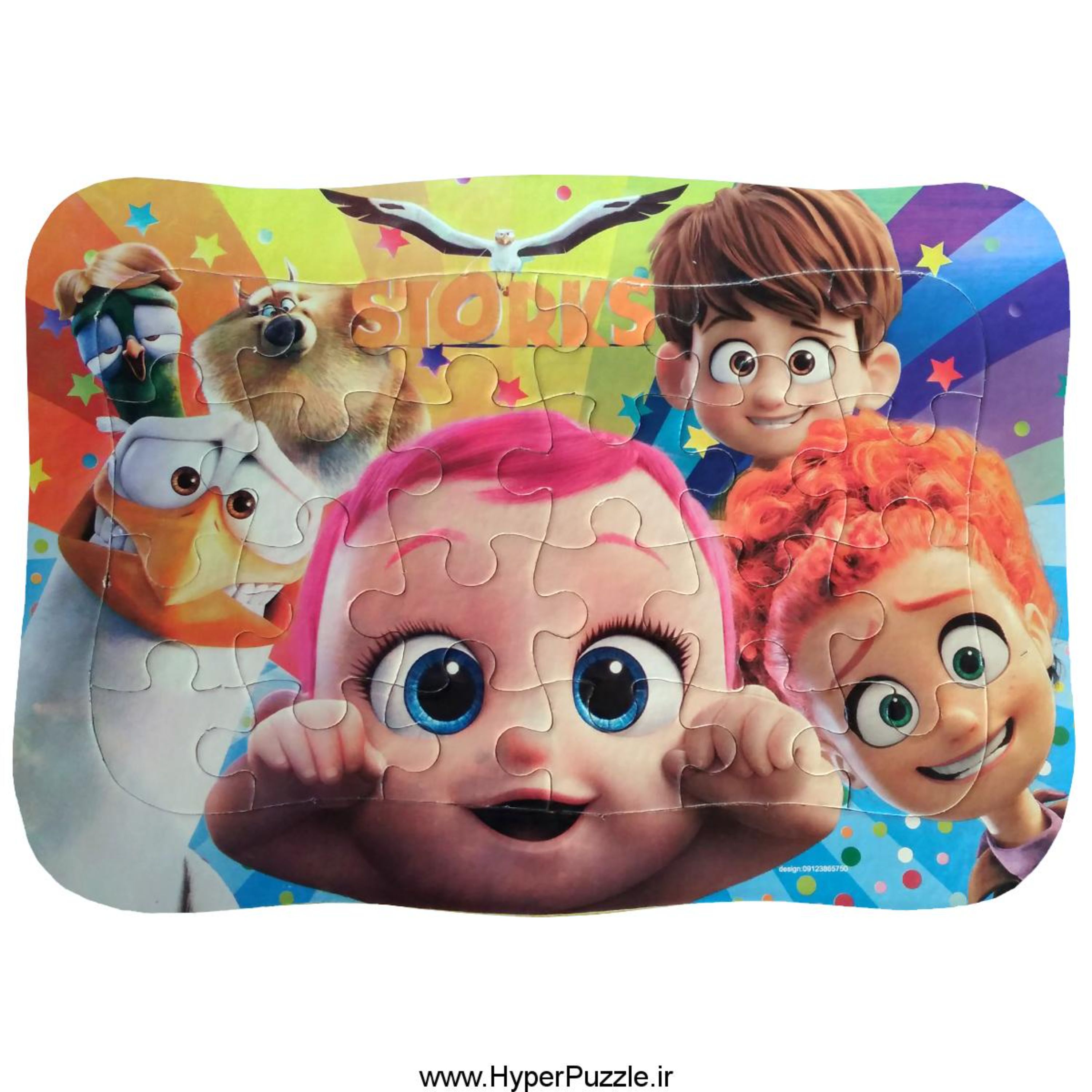 پازل لک لک ها 24 تکه