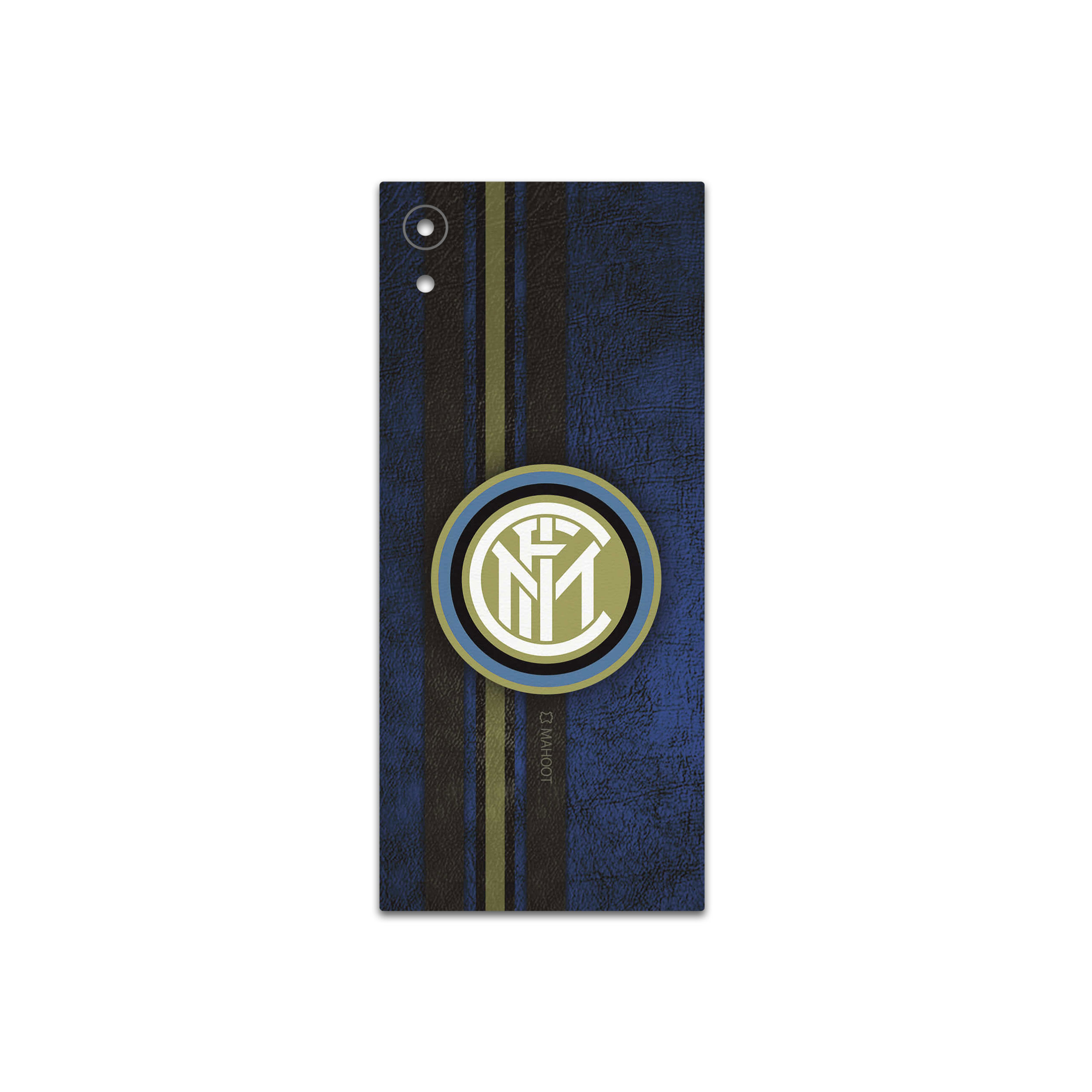 برچسب پوششی ماهوت مدل Inter-Milan-FC مناسب برای گوشی موبایل سونی Xperia XA1