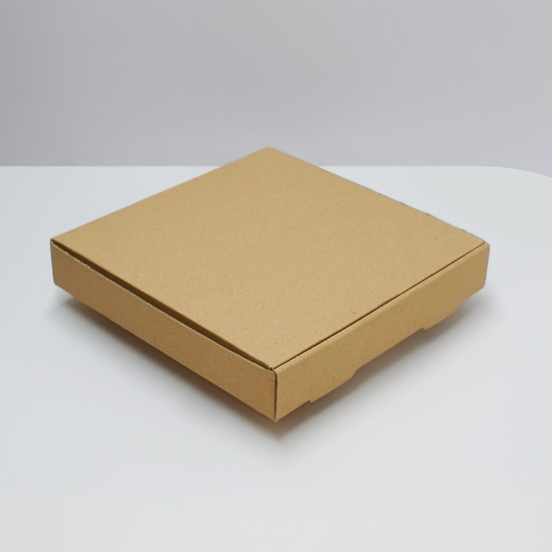 جعبه پیتزا کرافت ساده 24 سانت بسته 1000 عددی