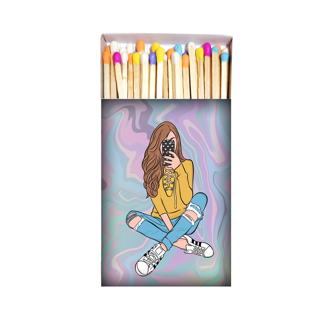 کبریت طرح Girl کد kbt1379