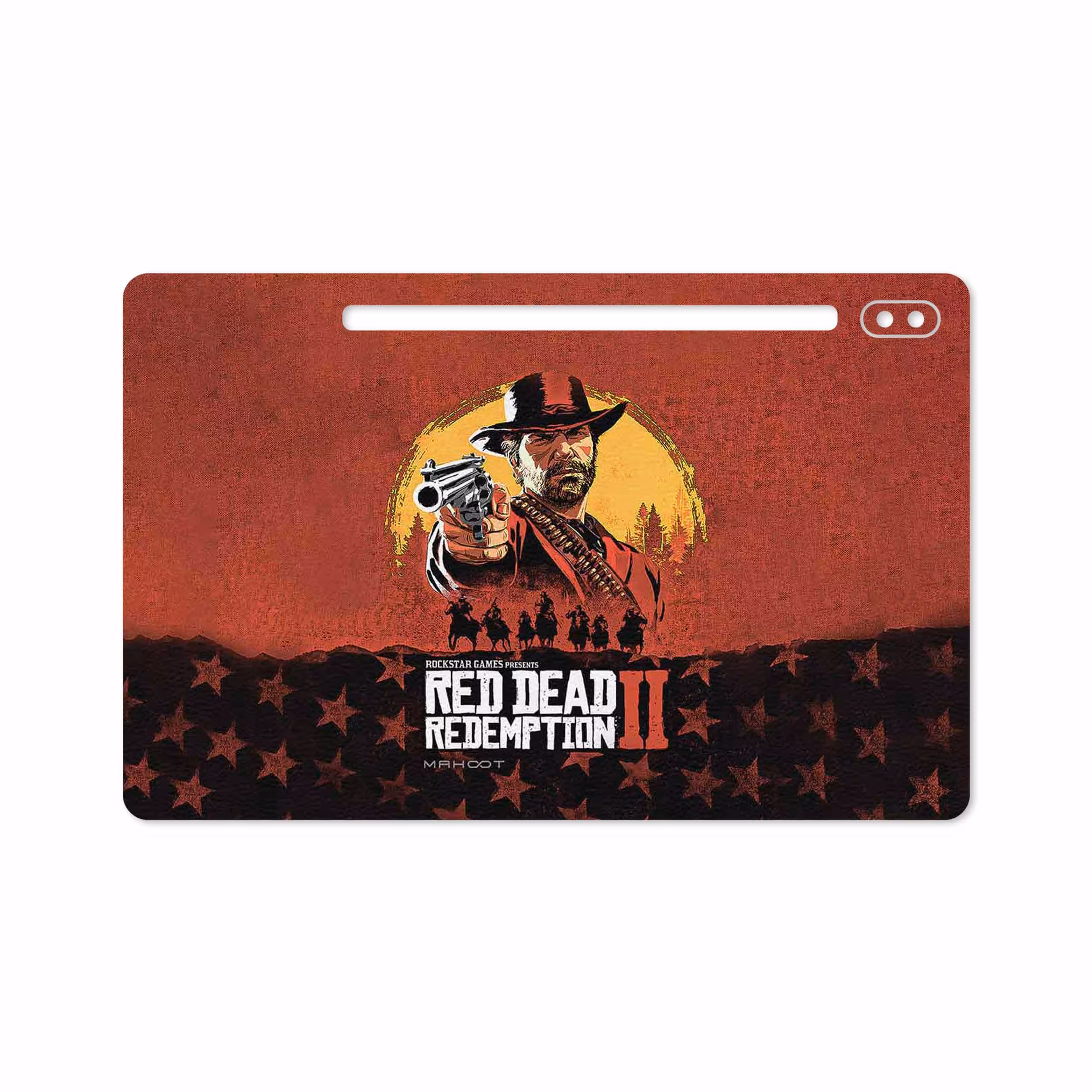 برچسب پوششی ماهوت مدل Red-Dead-Redemption-Game مناسب برای تبلت سامسونگ Galaxy Tab S6 2019 SM-T860