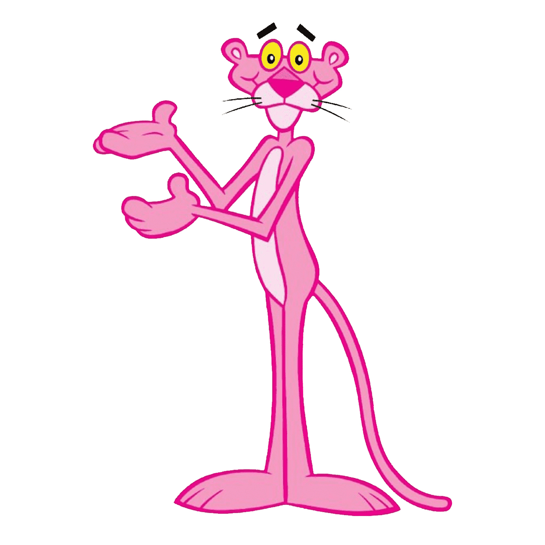  استند تولد رومیزی طرح پلنگ صورتی کد 392