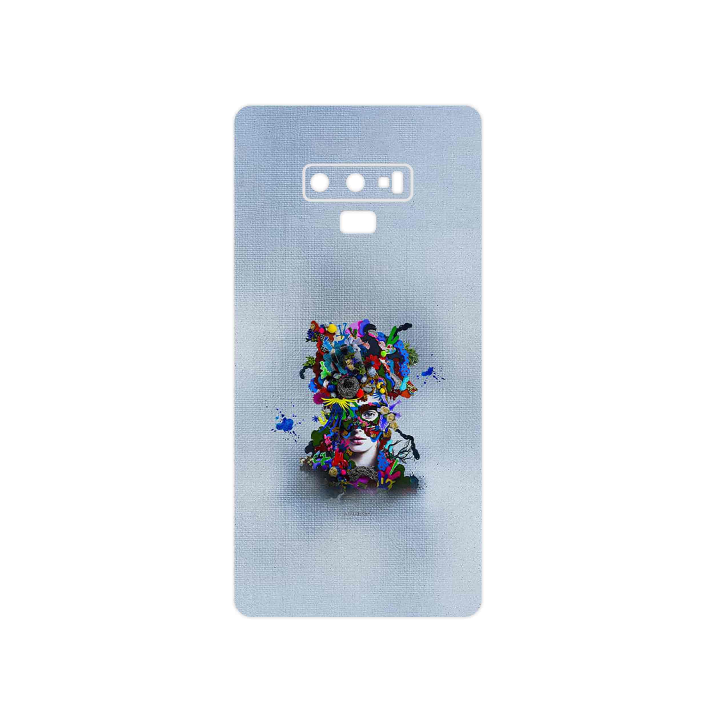 برچسب پوششی ماهوت مدل Collage of surreal Portrait of Women 4 مناسب برای گوشی موبایل سامسونگ Galaxy Note 9