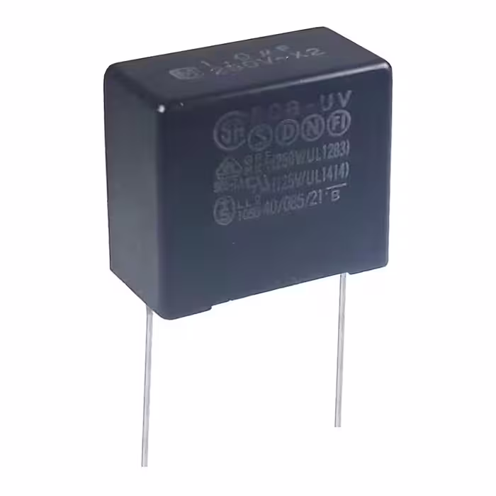 خازن 1 میکروفاراد 250 ولت مدل TCP X2 بسته 2 عددی