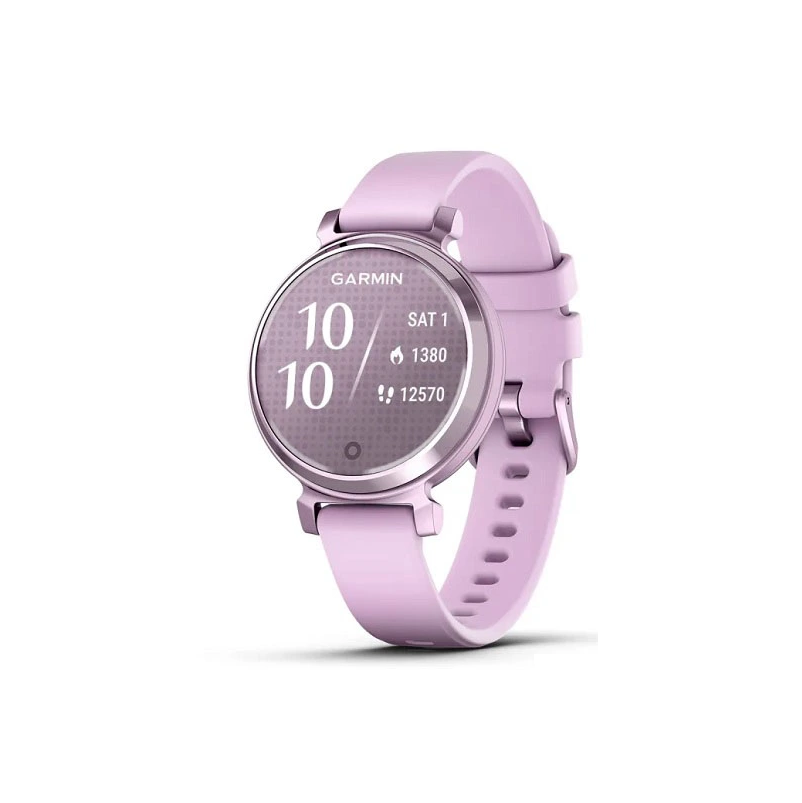 ساعت هوشمند گارمین Garmin Lily 2 metallic lilac with lilac silicone band