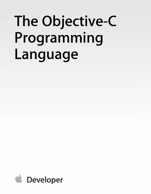 خرید و دانلود نسخه کامل کتاب The Objective-C Programming Language
