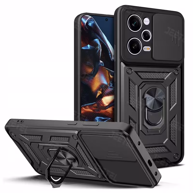 قاب اورجینال دیفندر آرمور برای گوشی Xiaomi Poco X5 Pro طرح بتمنی کشویی هولدردار