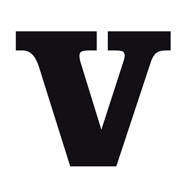 استند رومیزی تزیینی طرح حروف V مدل 45