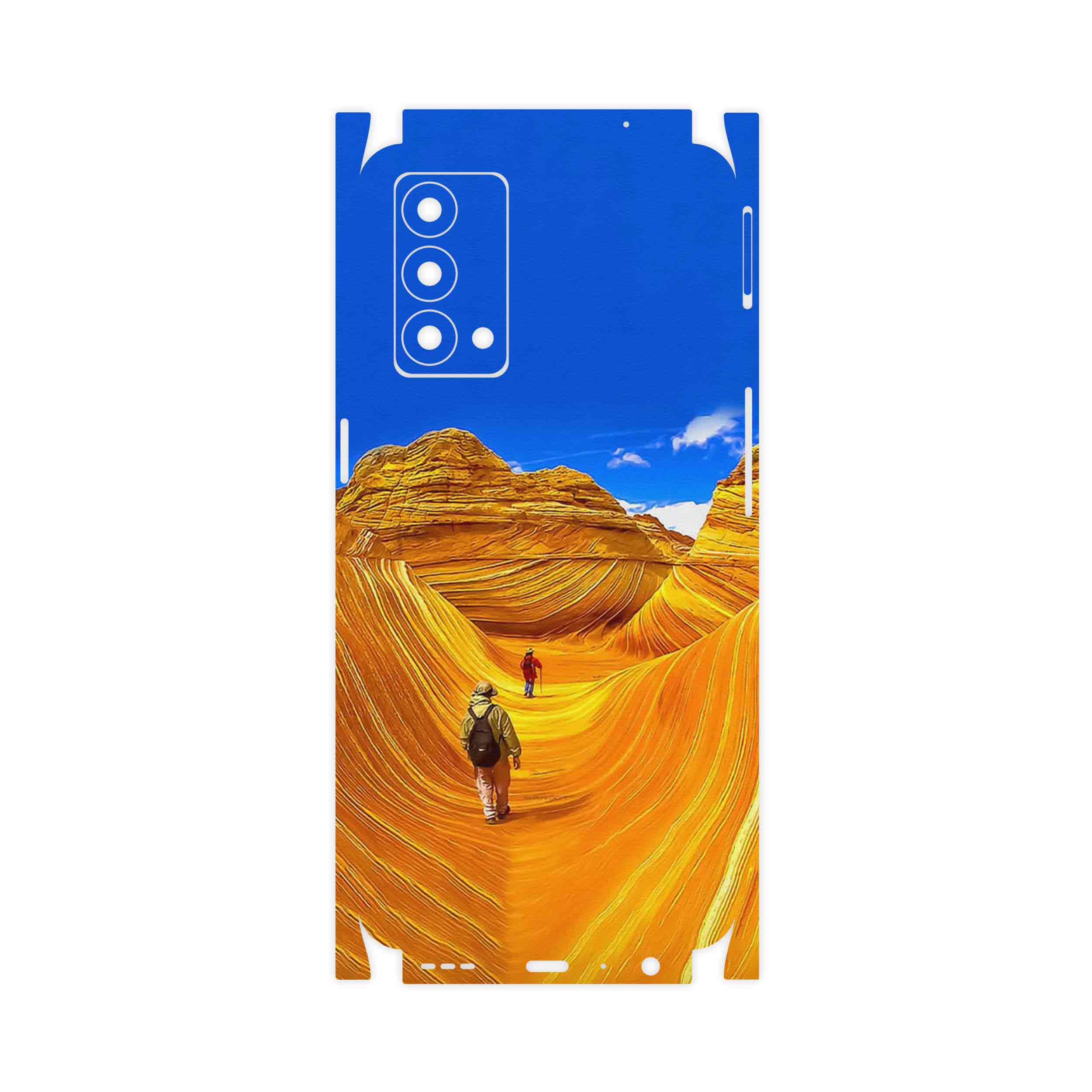 برچسب پوششی ماهوت مدل Amazing Rocks-FullSkin مناسب برای گوشی موبایل ریلمی GT Master