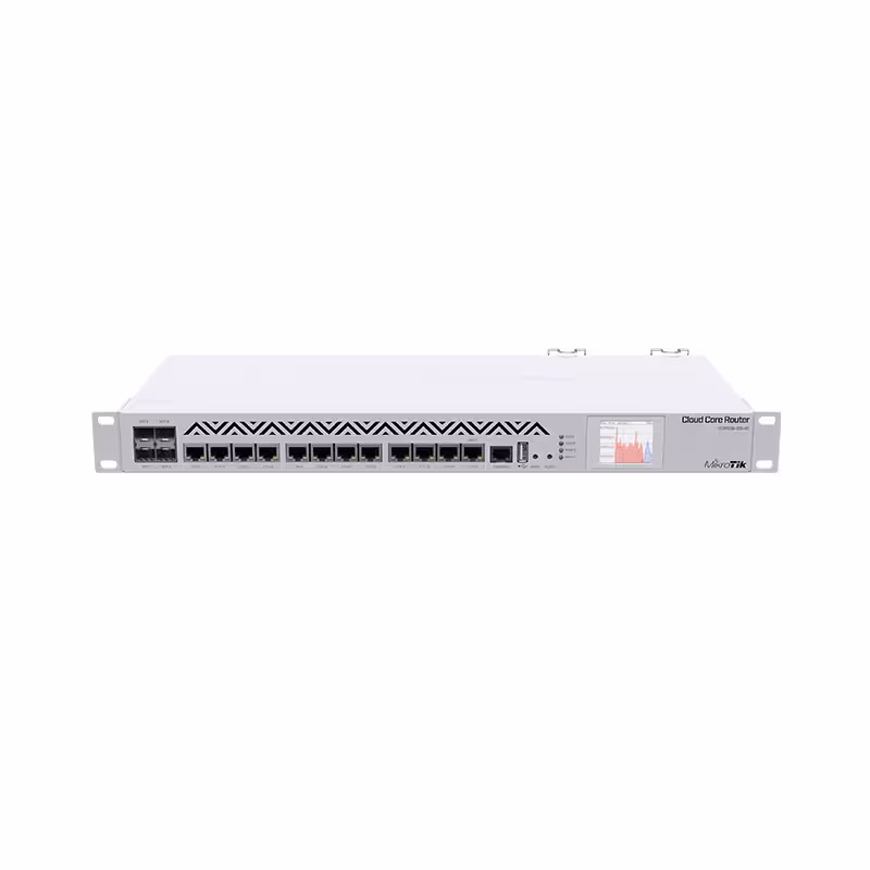 کلود روتر شبکه 12 پورت میکروتیک CCR1036-12G-4S-EM