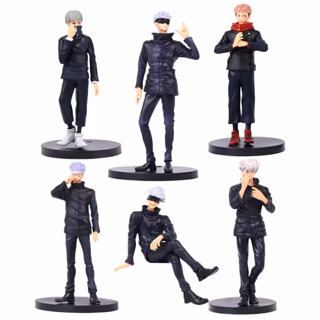 فیگور جوجوتسو کایسن Jujutsu Kaisen مجموعه 6 عددی