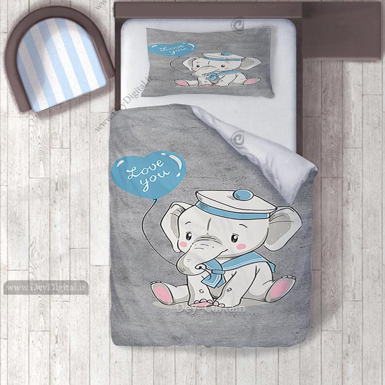 روتختی فانتزی نوزادی طرح فیل PK-4563