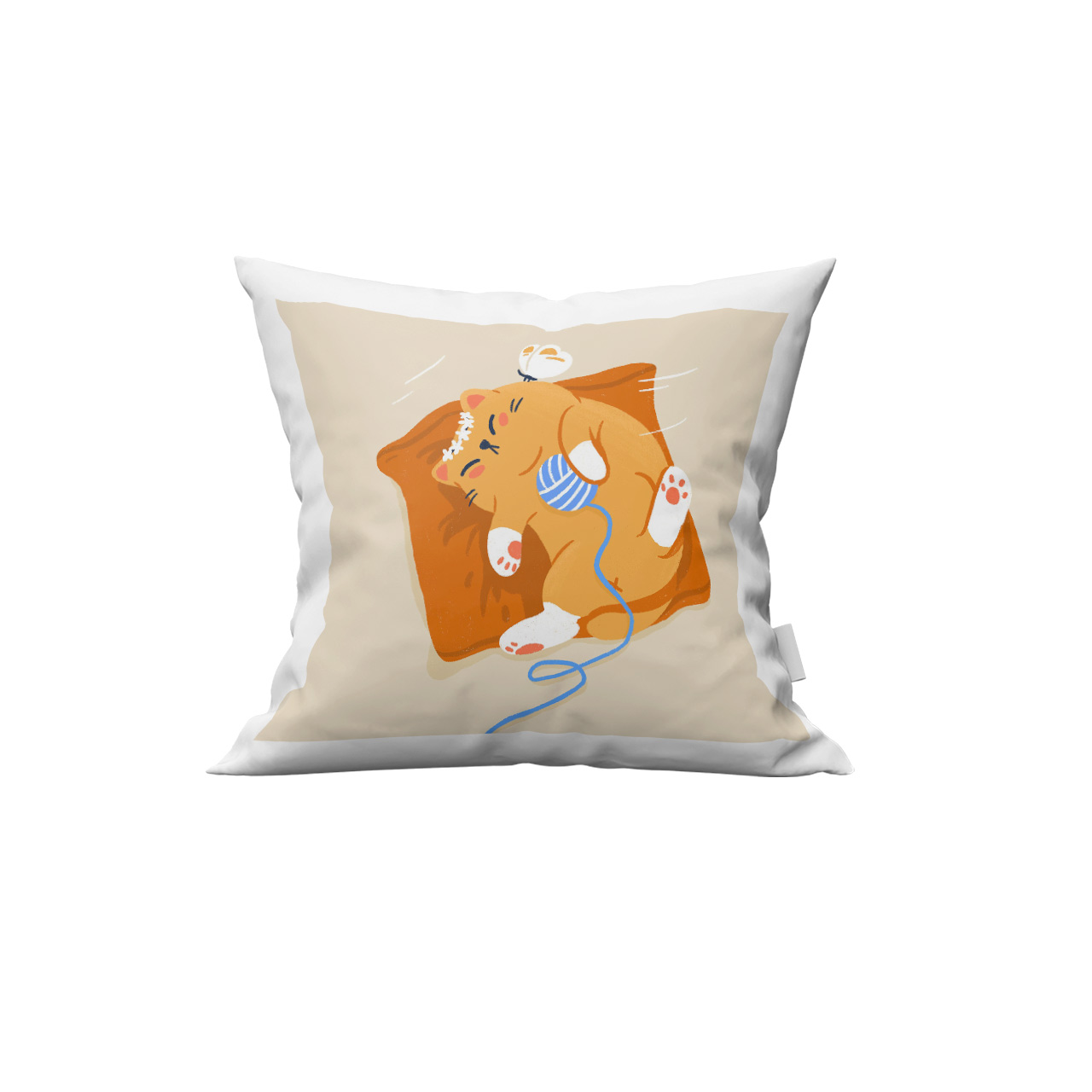 کاور کوسن طرح گربه فانتزی مدل K578