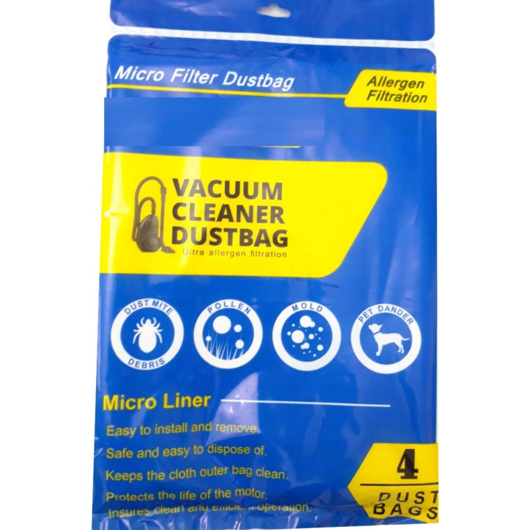 کیسه یکبارمصرف 4عددی جاروبرقی ناسیونال مدل 7580 اورجینال شرکتی  (کیسه جاروبرقی ناسیونال)