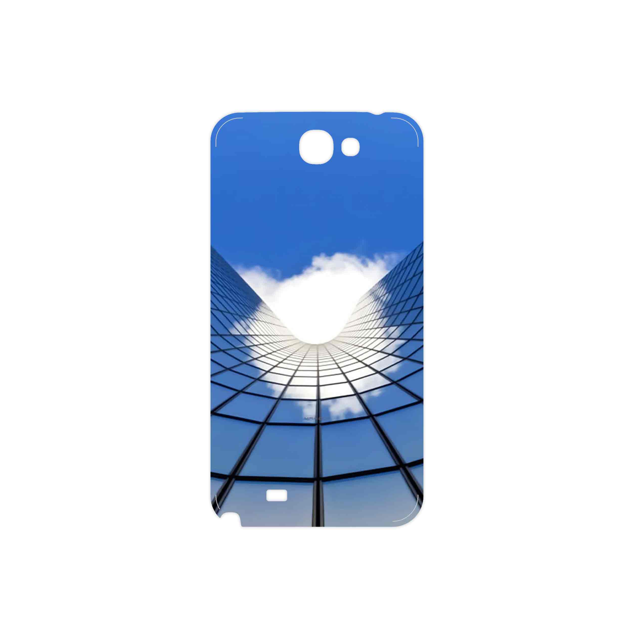 برچسب پوششی ماهوت مدل Glass skyscraper مناسب برای گوشی موبایل سامسونگ Galaxy Note 2