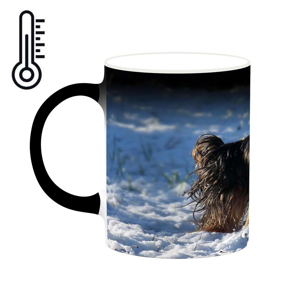 ماگ حرارتی کاکتی طرح سگ مدل mgh19251