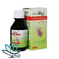 شربت ضد سرفه زوفا نیاک حاوی عسل 120 میلی لیتر