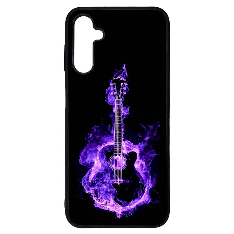 کاور طرح گیتار فانتزی کد G-007 مناسب برای گوشی موبایل سامسونگ Galaxy A14 4G / A14 5G | دیجی قاب دونی