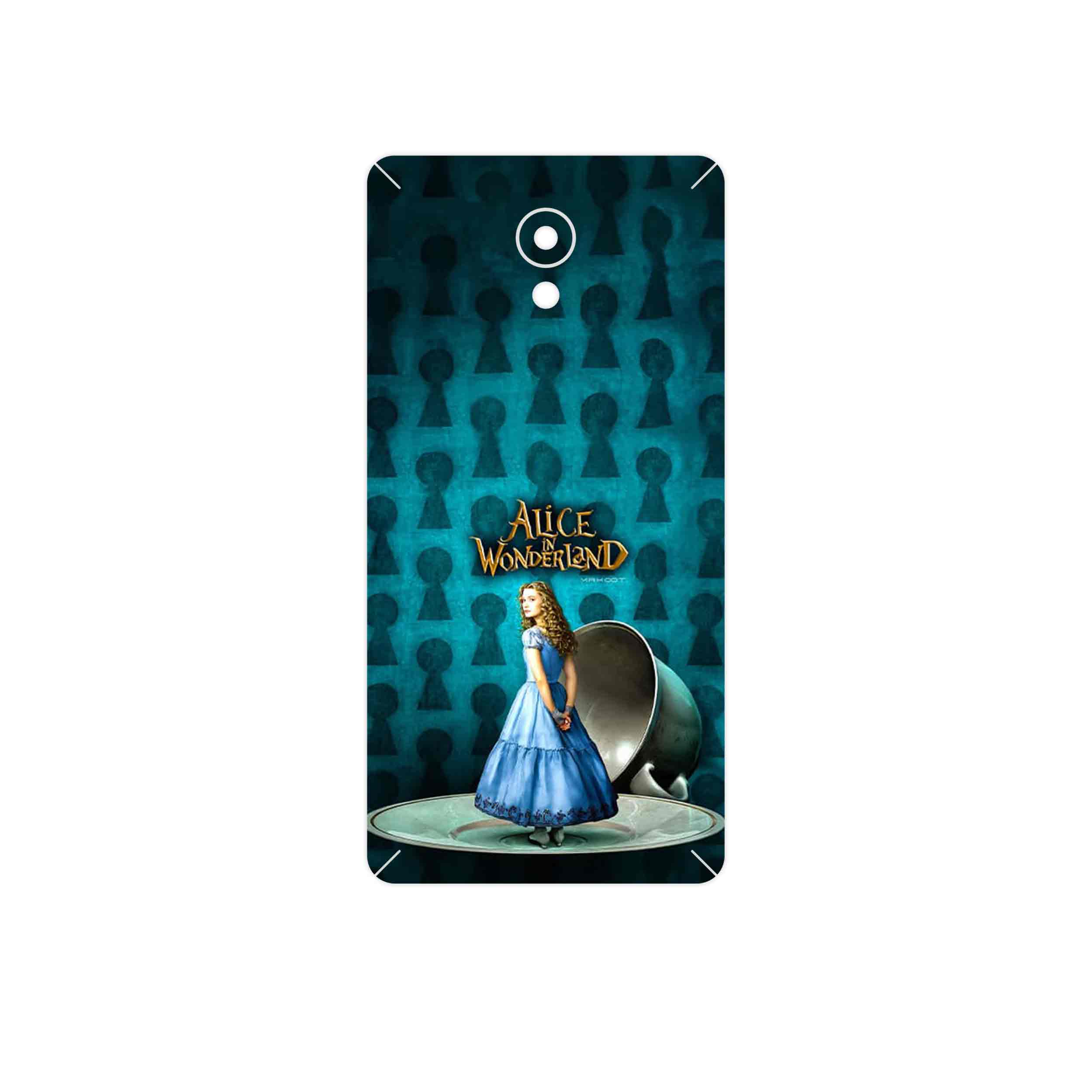 برچسب پوششی ماهوت مدل Alice in Wonderland مناسب برای گوشی موبایل لنوو Vibe P2