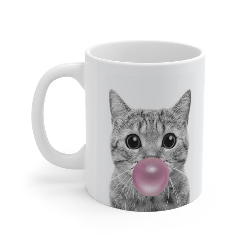 ماگ طرح گربه Cat مدل NM1240
