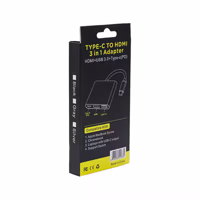 مبدل USB-C به HDMI مدل HooGER PRO