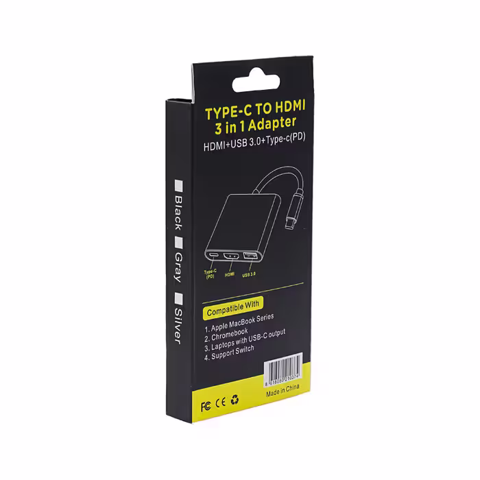 مبدل USB-C به HDMI مدل HooGER PRO