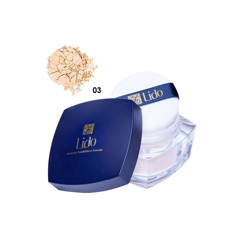 لیدو پودر فیکس 30 گرم رنگ MEDIUM BEIGE مدل TLP 03