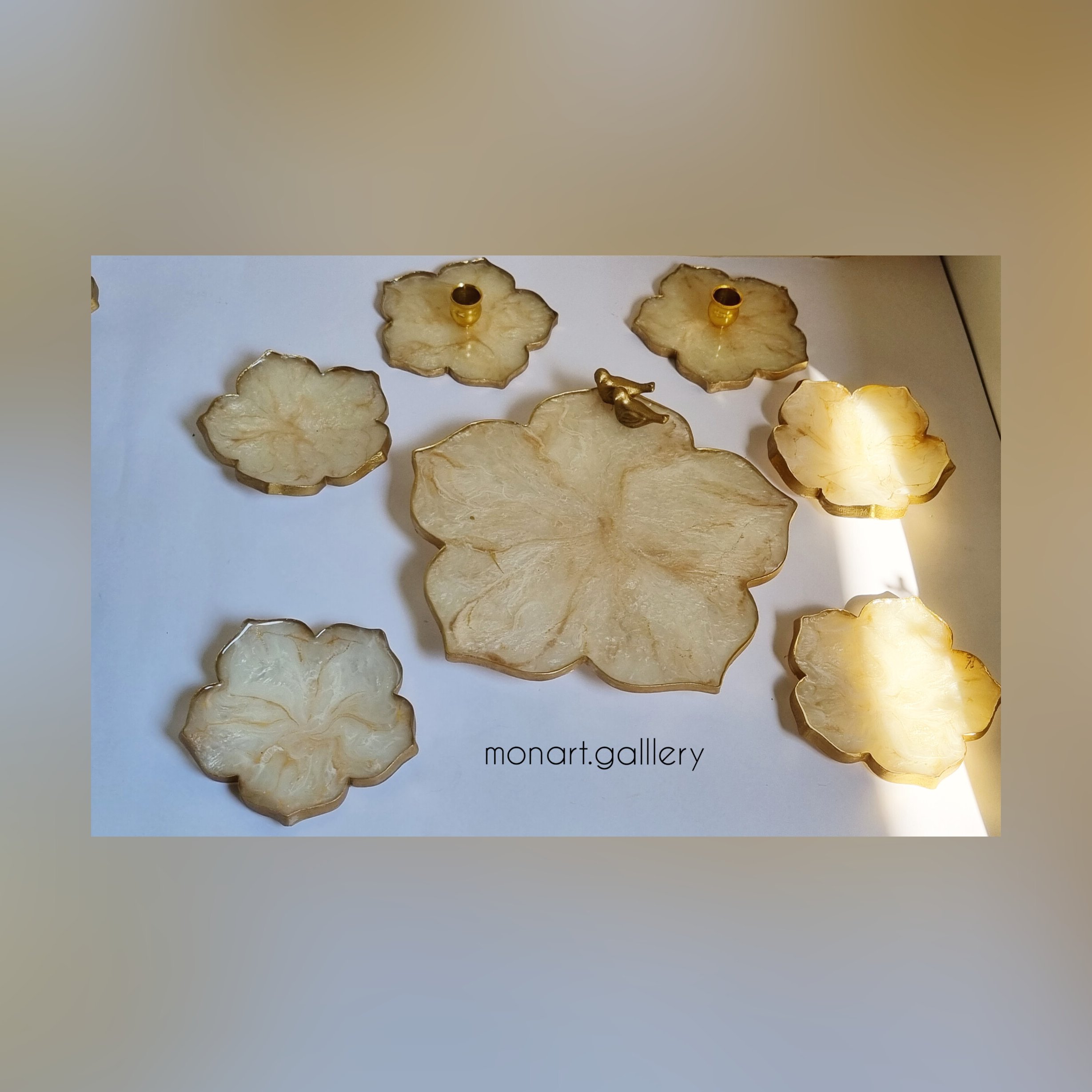 ست هفت سین رزینی🥰به هفت سین خاص و شیک.قابل شستشو🤌🏻نشکن✌🏼با رنگ و تعداد مورد نطرتون میتونین سفازش بدین🥰