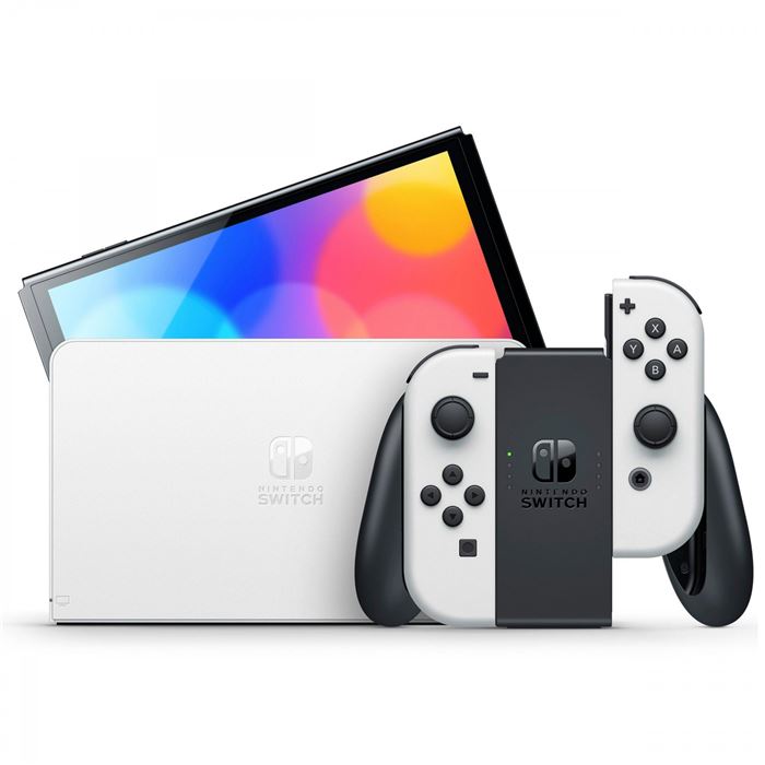 کنسول بازی نینتندو مدل Switch OLED Model with White Joy-Con