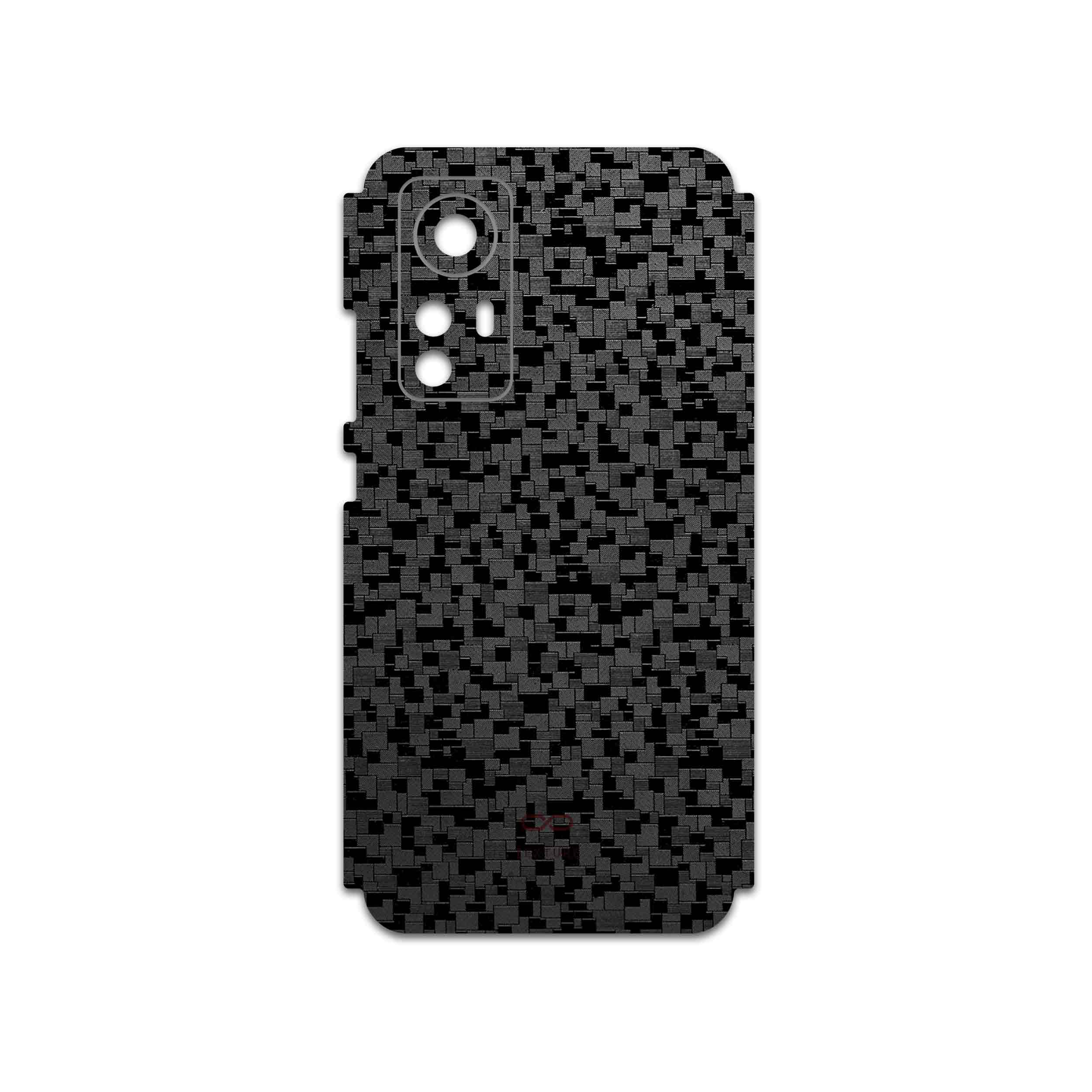 برچسب پوششی ماهوت مدل Black-Silicon مناسب برای گوشی موبایل شیائومی 12X