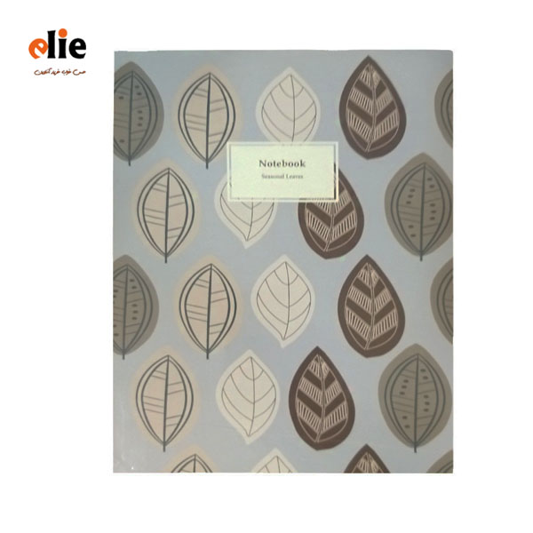 دفتر کلاسور جلد سخت 160 برگ پاپکو طرح Stripes