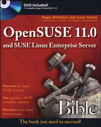 خرید و دانلود نسخه کامل کتاب OpenSUSE 11.0 and SUSE Linux Enterprise Server Bible