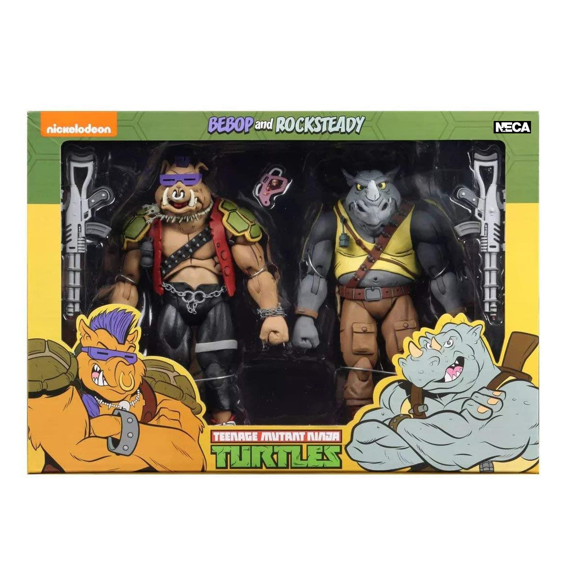 اکشن فیگور نکا مدل BEBOP AND ROCKSTEADY کد 125 مجموعه 2 عددی