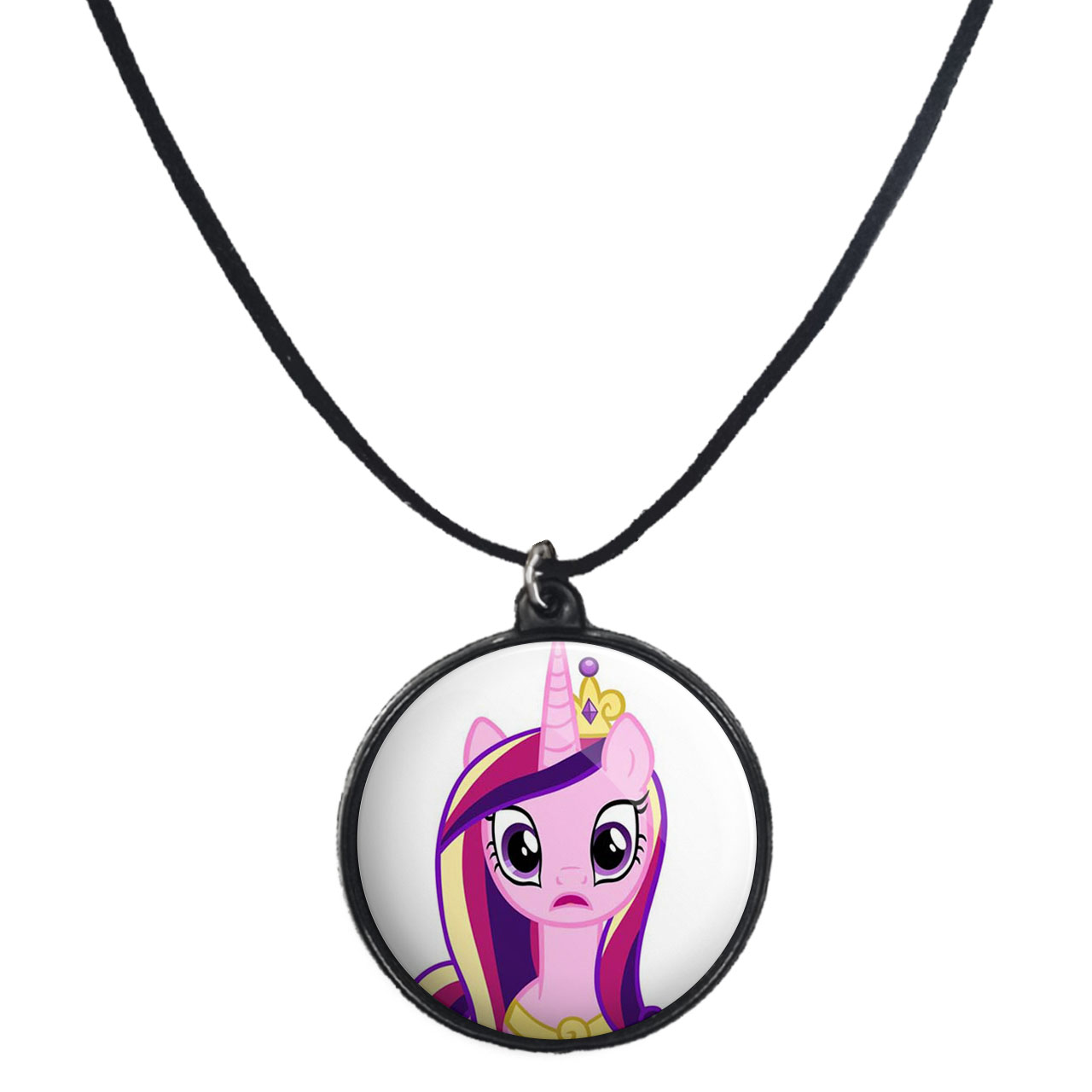 گردنبند پرمانه طرح یونیکورن کد pmb.2269مدل دو طرفه