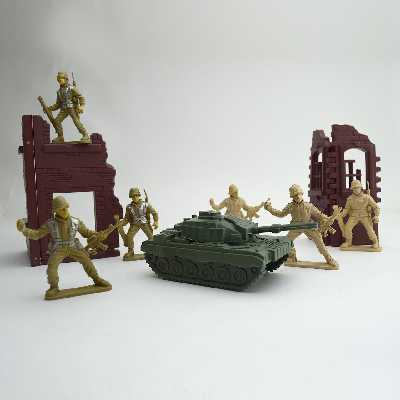 اسباب بازی جنگی مدل کبرا مجموعه 11 عددی