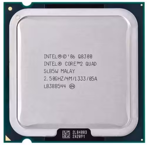 پردازنده Intel Core 2 Quad Q8300/Q8200 (تری)