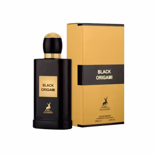 عطر ادکلن بلک اوریگامی الحمبرا “تام فرد بلک ارکید الحمبرا | عطر و ادکلن آویژه کنگان