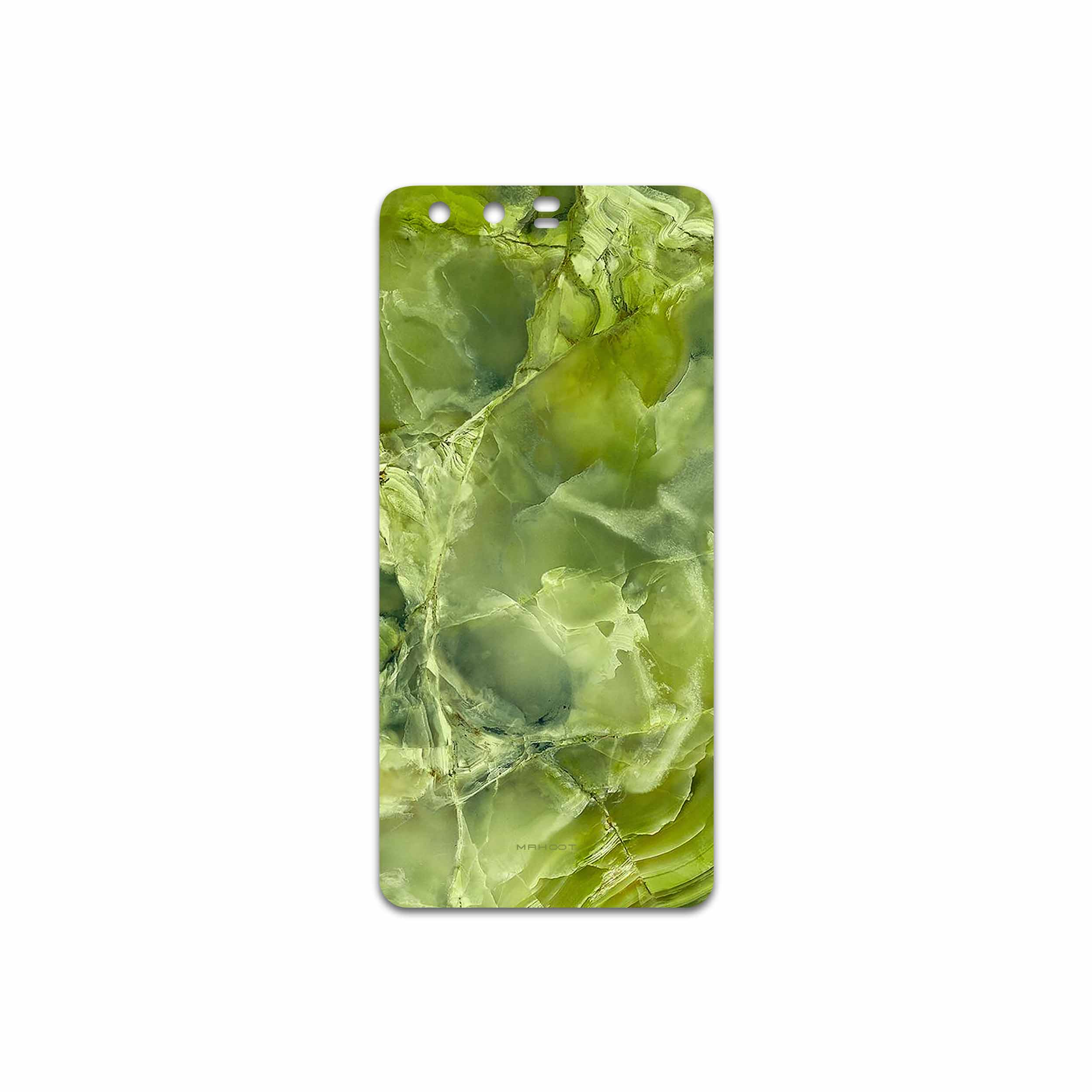 برچسب پوششی ماهوت مدل Green Crystal Marble مناسب برای گوشی موبایل هوآوی P10