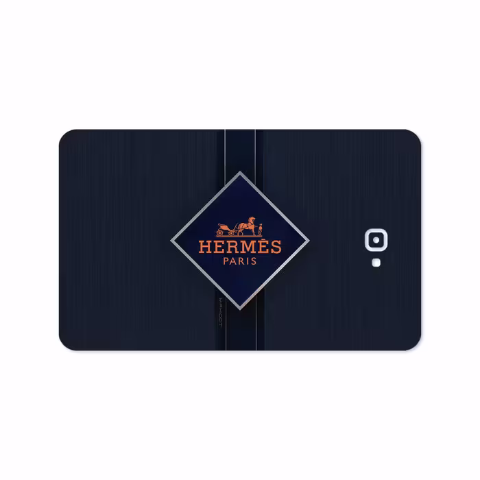 برچسب پوششی ماهوت مدل Hermes-Logo مناسب برای تبلت سامسونگ Galaxy Tab A 10.1 2016 T585