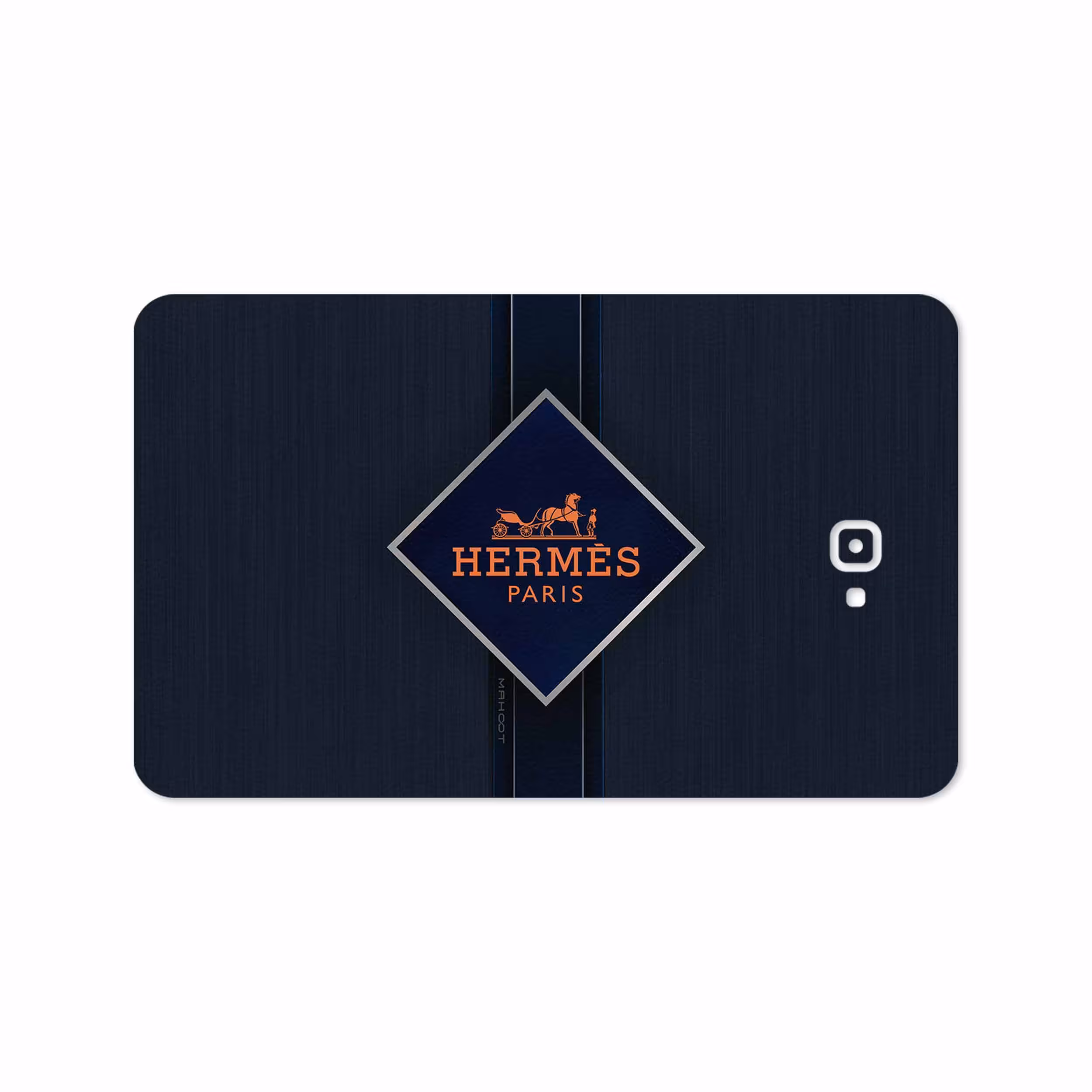 برچسب پوششی ماهوت مدل Hermes-Logo مناسب برای تبلت سامسونگ Galaxy Tab A 10.1 2016 T585