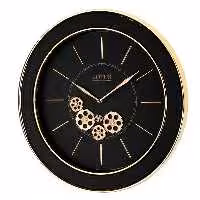 ساعت دیواری چرخ دنده ای لوتوس مدل TOPSFIELD کد GC-300301 رنگ GOLD