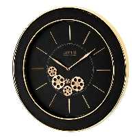 ساعت دیواری چرخ دنده ای لوتوس مدل TOPSFIELD کد GC-300301 رنگ GOLD