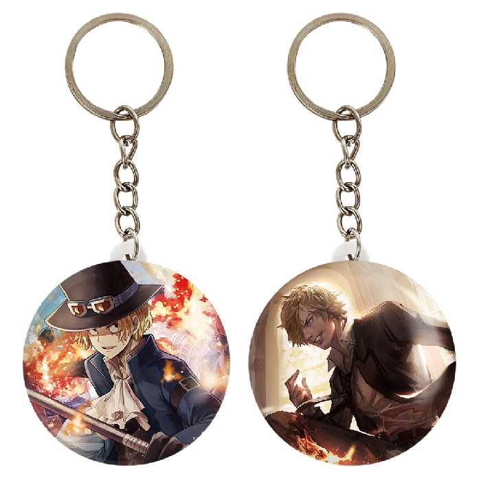 جاکلیدی خندالو مدل سانجی و سابو انیمه وان پیس کد 1722917232 مجموعه 2 عددی