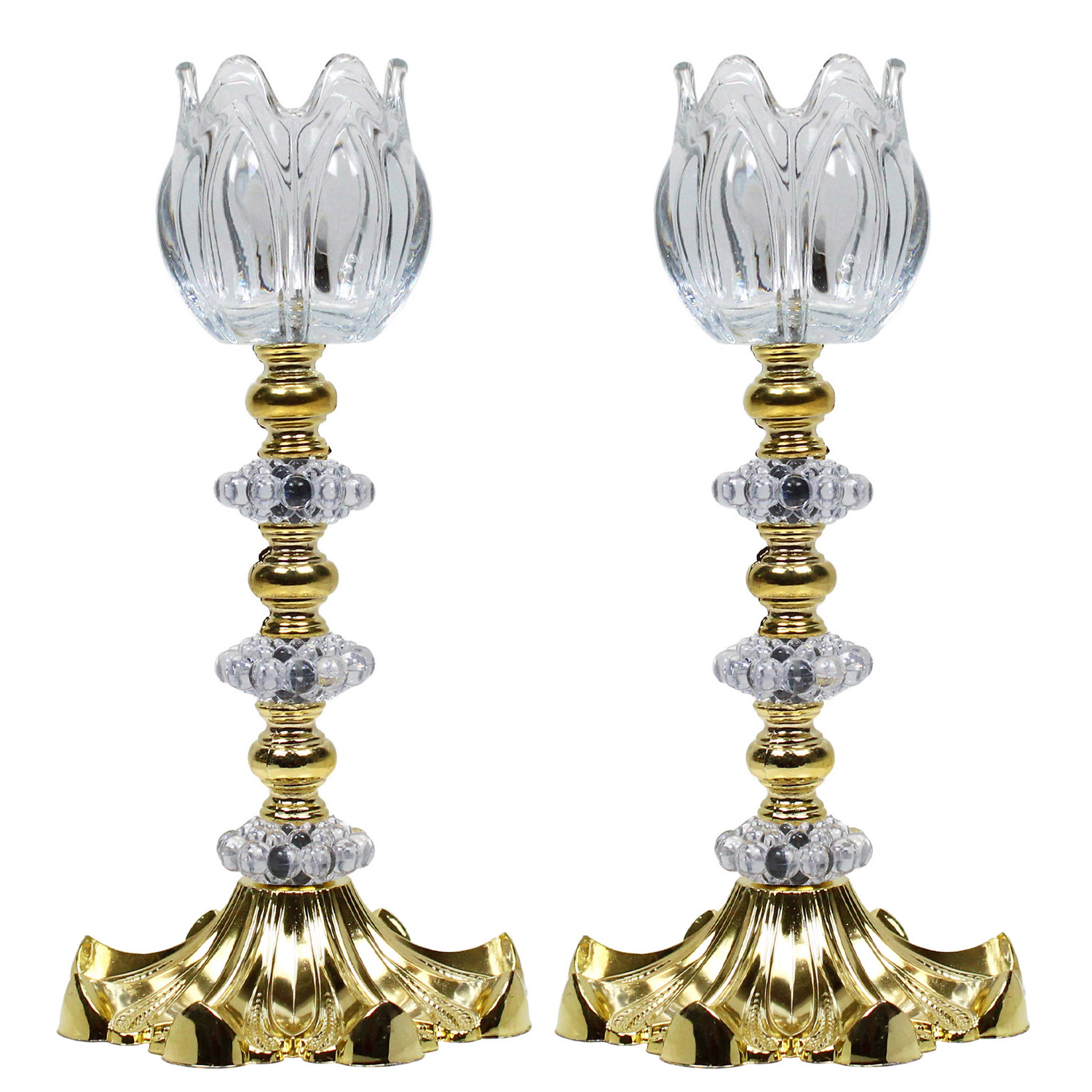 جاشمعی مدل لاله اشکی کد 14 بسته 2 عددی