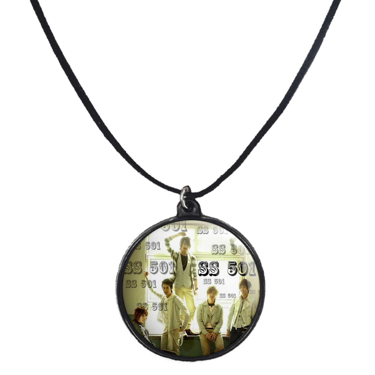 گردنبند پرمانه طرح ss501 کد pmb.2202 مدل دو طرفه