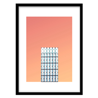 قیمت و خرید تابلو دکوراتیو مدل عکاسی معماری مینیمال کد 0414