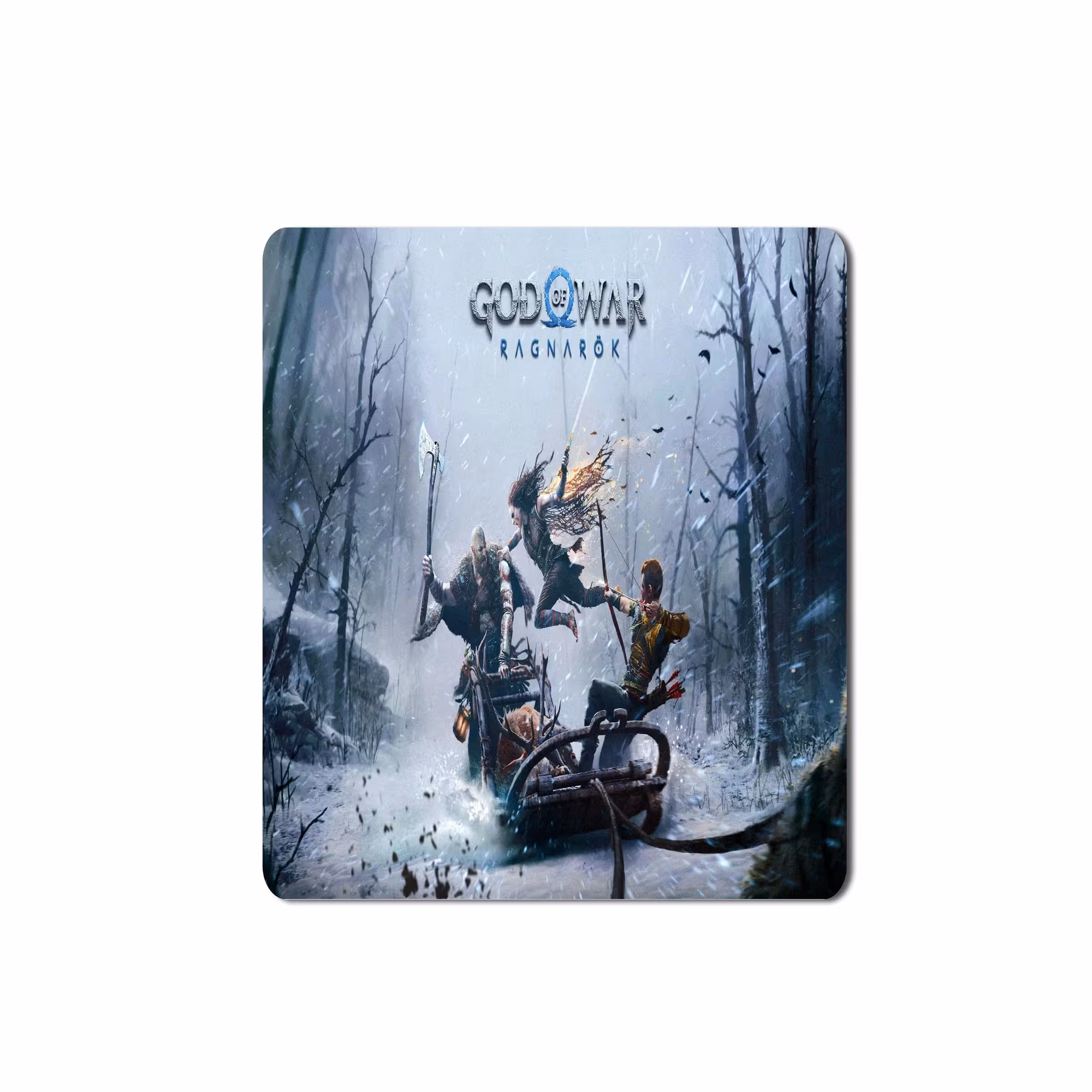 ماوس پد طرح بازی God Of War مدل 07